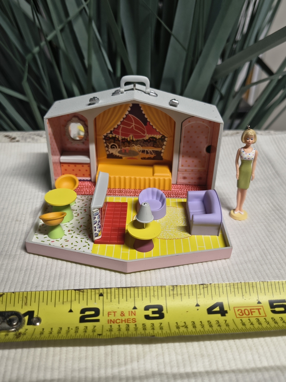 2007 Mattel Hallmark Keepsake Barbie Family Deluxe House New In Box 1960s Home - Picture 7 of 7